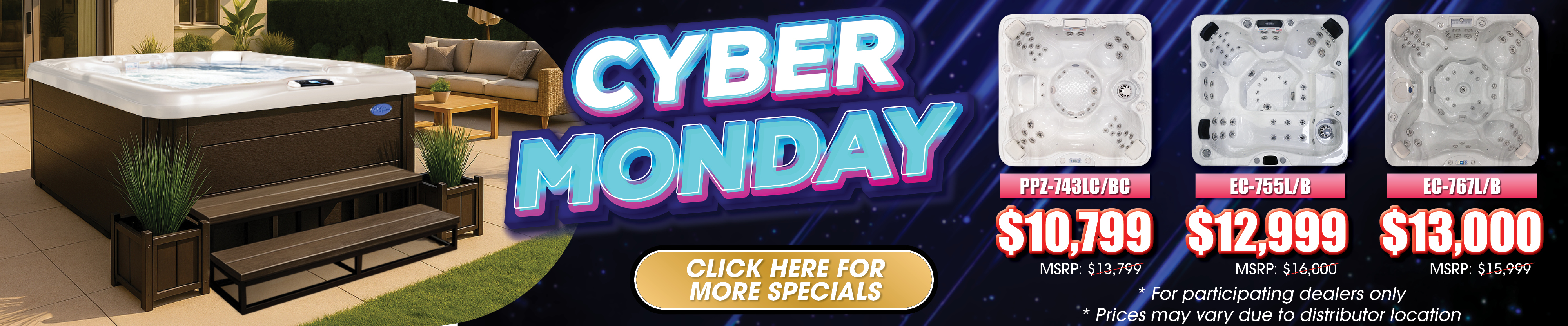 Calspas hot tub being used in a family setting - Mooresville